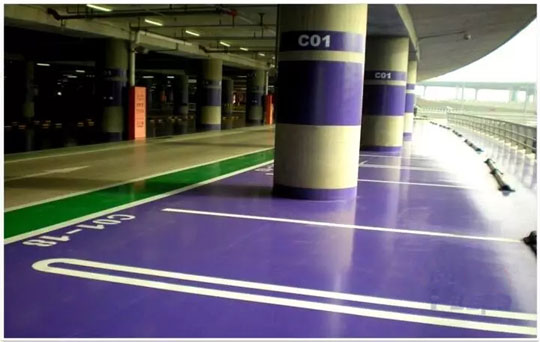 停車場地坪漆施工后出現色差的因素？