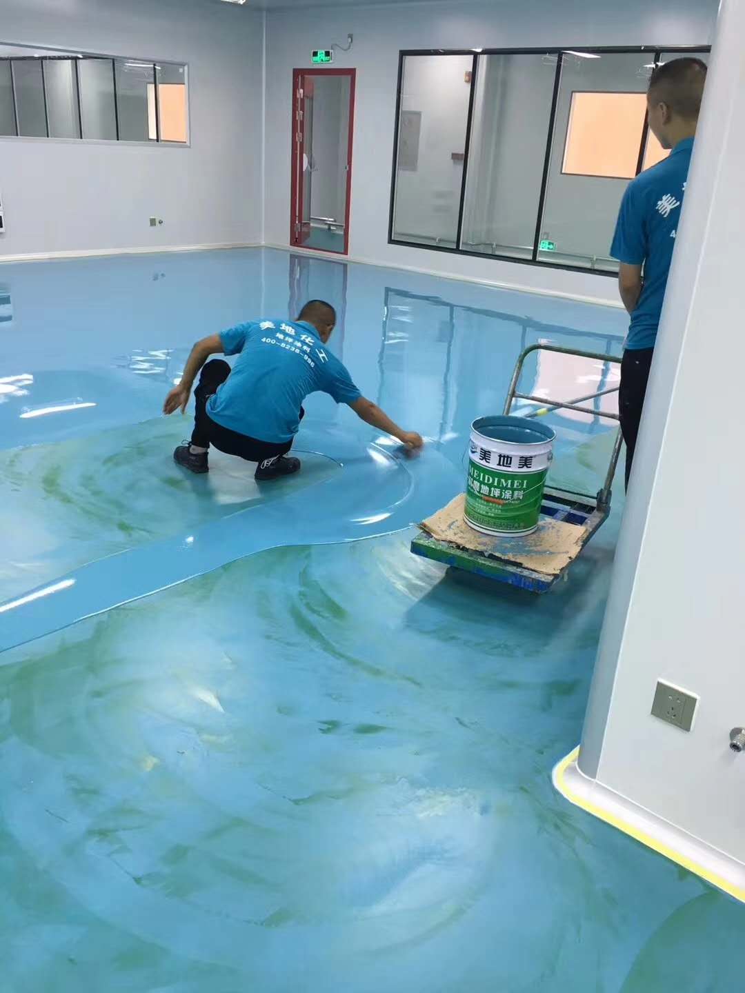 簡述環氧樹脂砂漿地坪施工方法